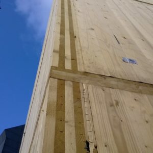Logement construction bois promotion contre collé CLT