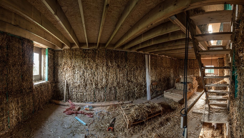 Ingenieur bois ossature isolation paille bureau d'études stabilité